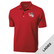 L469 - P124E001 - EMB - Ladies Wicking Polo