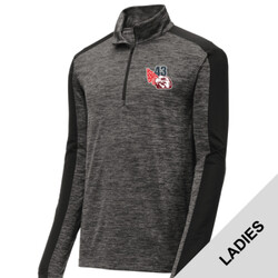 LST397 - P124E001 - EMB - Ladies 1/4 Zip Pullover